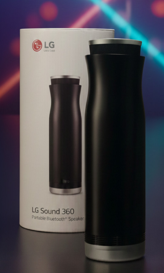 LG Sound 360 Wireless Portable Bluetooth Speaker Dual Play N