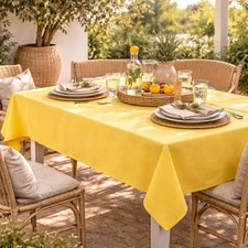 Pichler Tischdecke Mino Zitrone 160 x 260 cm