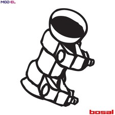 PIPE CONNECTOR EXHAUST SYSTEM 265-895 FOR RENAULT SCENIC/II/GRAND/III DUSTER