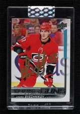 2019-20 Upper Deck Buybacks 23/25 Andrei Svechnikov Buyback Auto 2o7