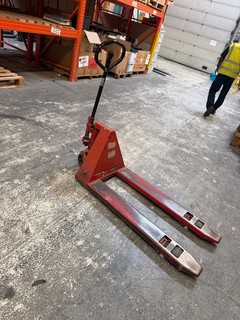 2x Heavy Duty Manual Pallet Trucks Pump Trucks Warehouse Job Lot