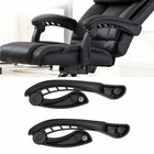 2Pcs Office Chair Armrest Armrest Replacement Chair 4 Holes