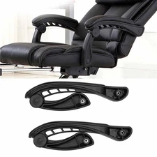 2Pcs Office Chair Armrest Armrest Replacement Chair 4 Holes