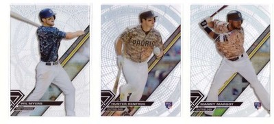 2017 Topps High Tek Pattern 4 Spiral Dots & Hexagon Circles SAN DIEGO PADRES