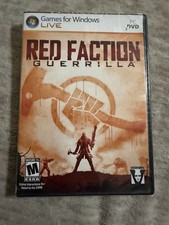 Red Faction: Guerrilla Game For Windows Live PC DVD Brand New Factory Sealed