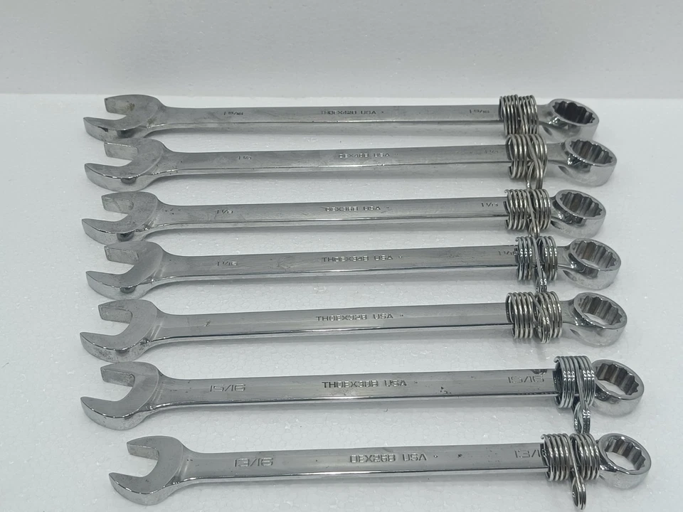 JUEGO DE LLAVES COMBINADAS SNAP-ON OEX709 7PC SAE 12 PUNTOS FLANCO ENVÍO RÁPI... - Imagen 2 de 4