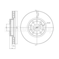 Metelli 2X Bremsscheibe Vorne Ø281 Mm BelüFtet FüR Lancia Kappa 838A 2.0 20V