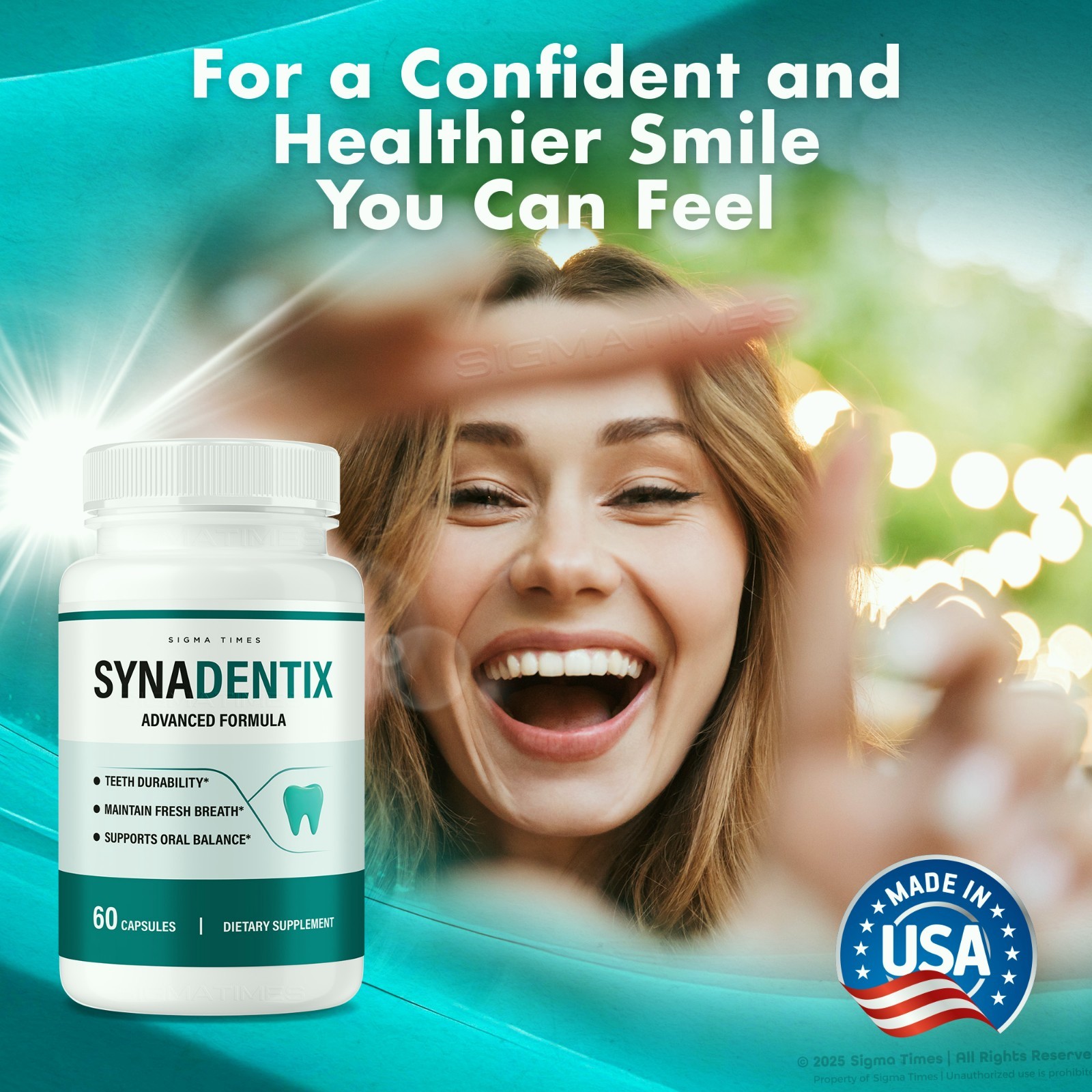 (3 Pack) SynaDentix Capsules, Syna Dentix Oral and Dental Health Support