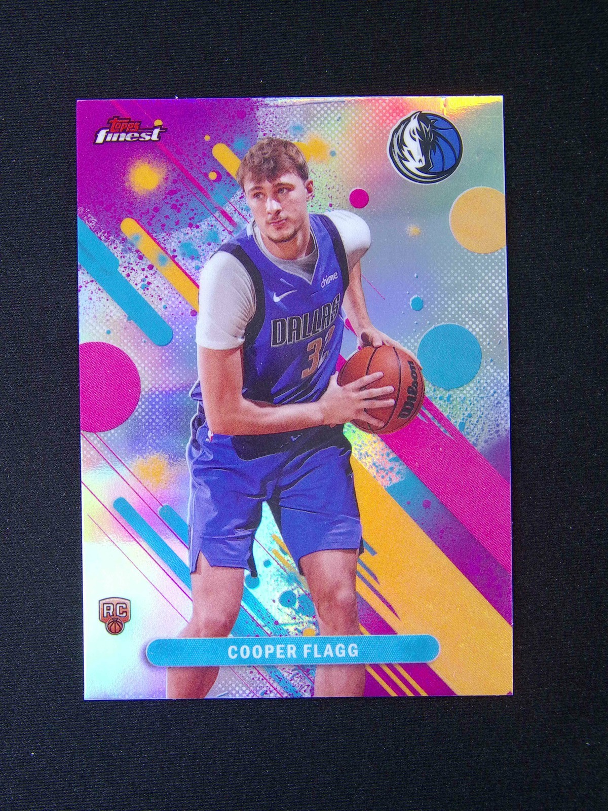 2025-26 Topps Finest Cooper Flagg RC Rookie Common Refractor