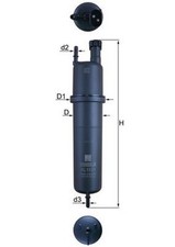 F�r KNECHT KL1131 Fuel Filter KL1131 Fuel filter fits: BMW 2 (G42, G87), 5 (G30
