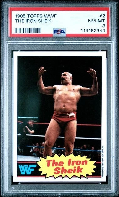 1985 Topps WWF - Iron Sheik #2 for sale | eBay