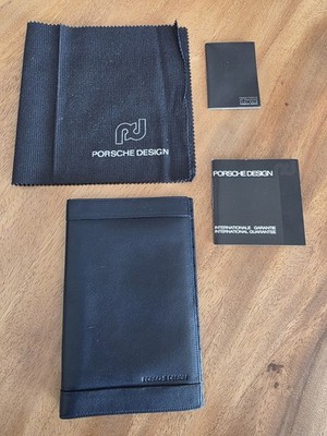 Porsche Design 2501-1 Kreditkartenetui * NEU * 80er Jahre * NP 250,- DM * LEDER