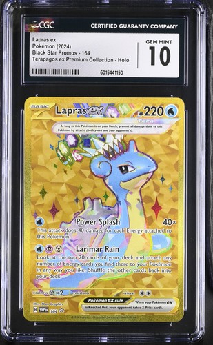 Lapras ex graded CGC 10 for sale on eBay