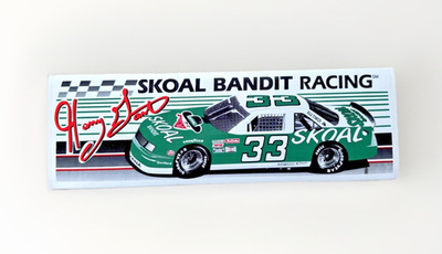 Vintage NASCAR Skoal Bandit Racing #33 Harry Gant Bumper Sticker Decal