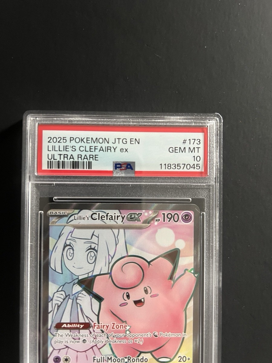 2025 POKEMON JTG EN-JOURNEY TOGETHER ULTRA RARE #173 LILLIE'S
