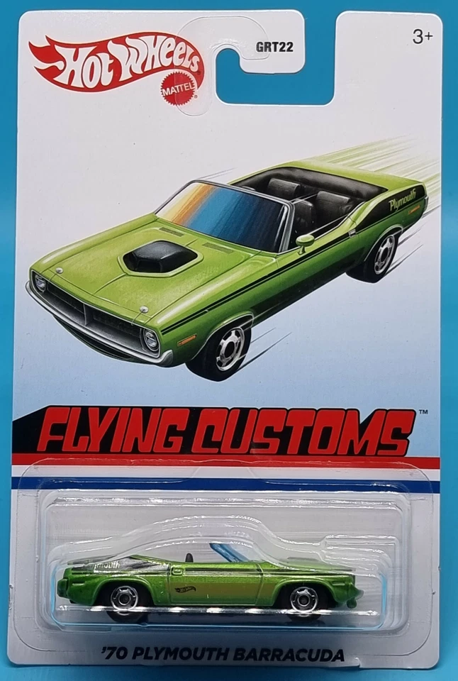 Hot Wheels Flying Customs Serie Cars / Auto `70 Plymouth Barracuda - Bild 1 von 1