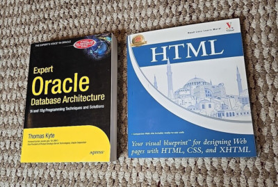 Expert Oracle Database Architecture Thomas Kyte HTML Book CD Lot CSS XHTML