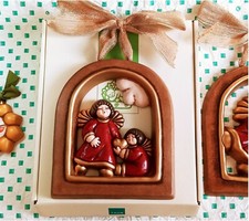 thun Formella TRAFORATA 2 Angeli SCONTO ! Cuore GRANDEcm21 no presepe angelo bue