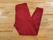 NWOT Eddie Bauer Ladies' Moisture Wicking Stretch Trail Tight Leggings Red Large