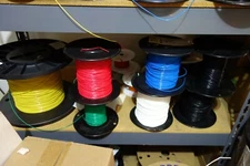 50 Ft 18 Awg Solid Core Mil Spec Silver Plated 600V Teflon/ PTFE Wire 2 X 25 Ft