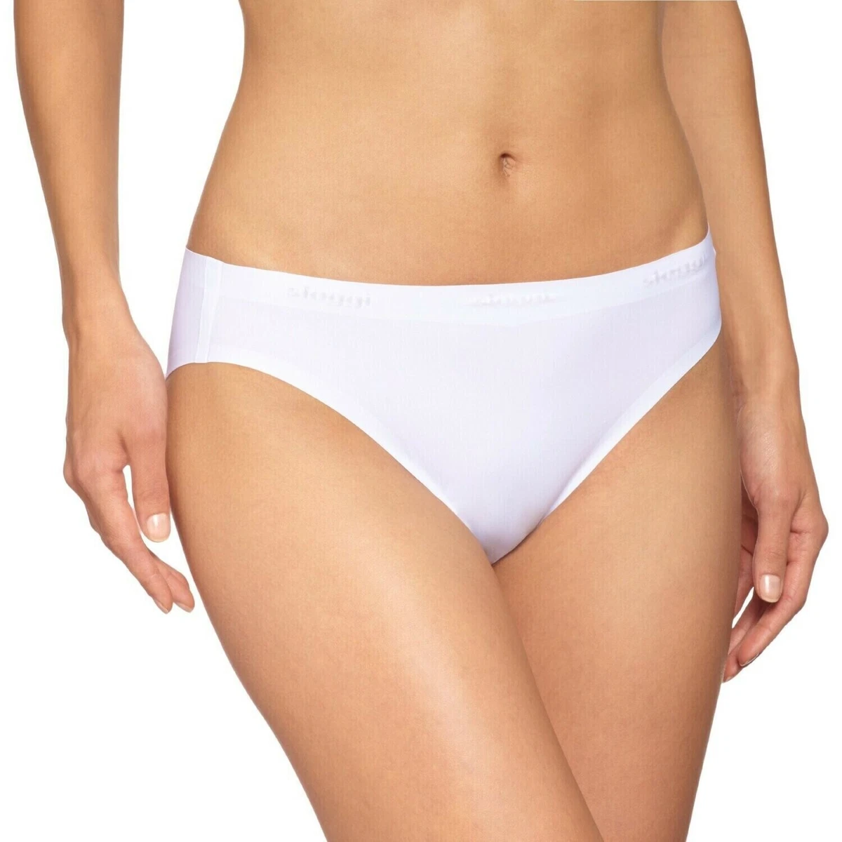 Lot De 4 Culottes Midi Sloggi 100% Coton - Taille 52 - Blanc - Neuf Avec étiquettes
