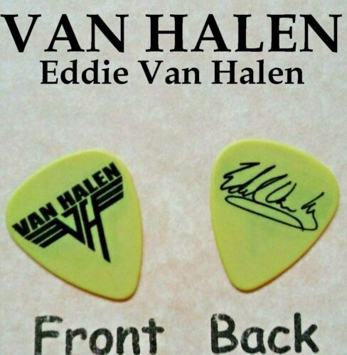 Eddie Van Halen Noveltysignature Guitar pick (S-2142) - Afbeelding 1 van 1