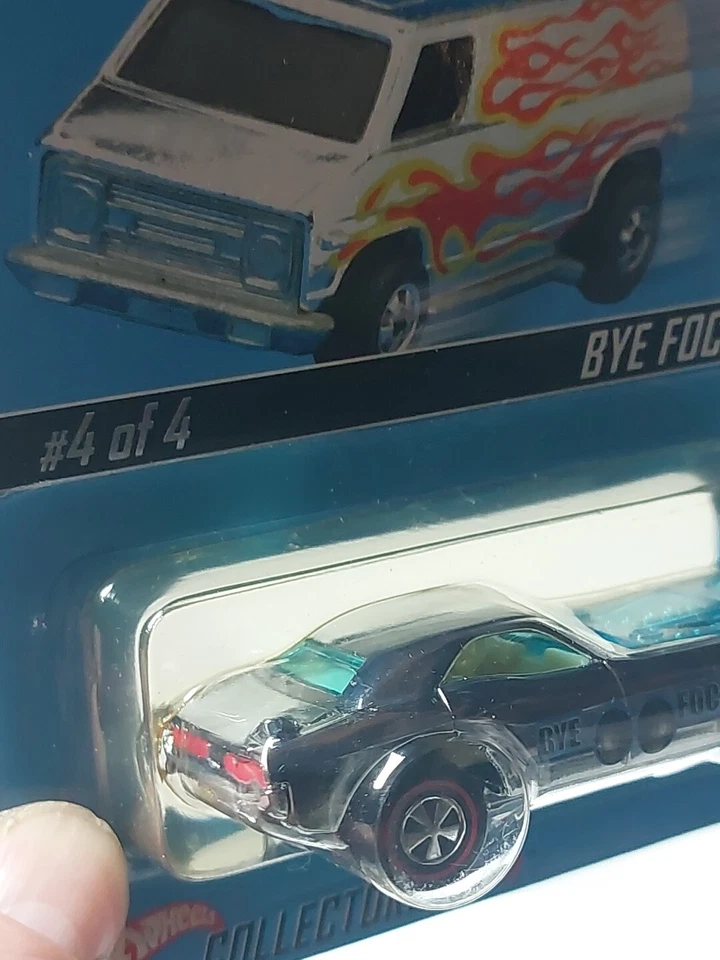 Hot wheels 1/64 🇨🇵 Super Chromes, 4 of 4 Bye Focal, Numéroté 8390/12500 - Photo 3/4