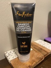 Shea Moisture African Black Soap Bamboo Charc...