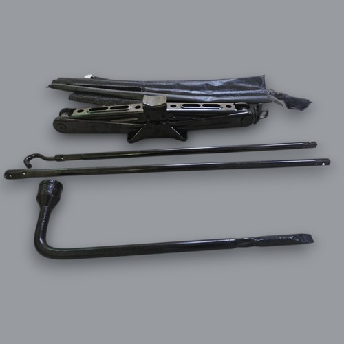 Gato de neumático de repuesto trasero Jeep JK Wrangler OEM con conjunto de herramientas 2007-2017 165966 - Imagen 6 de 7