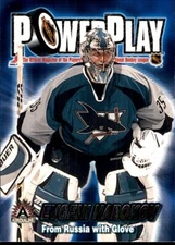 2001-02 Pacific Adrenaline Power Play #32 Evgeni Nabokov SAN JOSE SHARKS