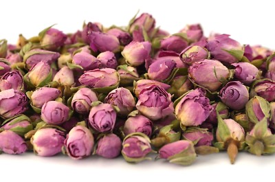 Getrocknete rosa Rosenknospen - Potpourri Dekoration Handwerk Kerze Seife - 5g 1kg UK Ware
