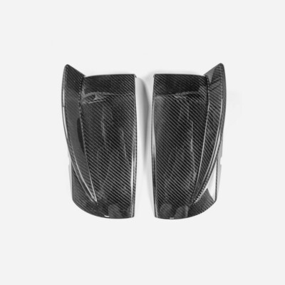 For Tesla Model 3 EPA Type Dry Carbon Fiber Rear Bumper Spat Canard Pair