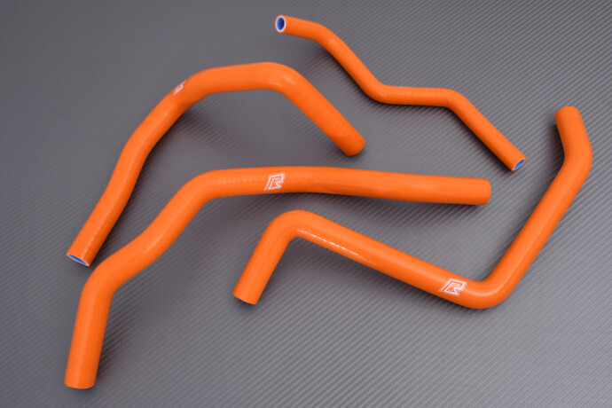 Kit tubi manicotti radiatore acqua arancione Honda CB 500 X 2013-2015