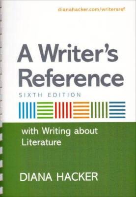 A Writers Reference with Writing about Literature - Plastic Comb - GOOD