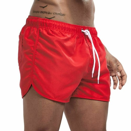 Pantaloncini Uomo Allenamento Asciugatura Rapida Palestra Allenamento Sport Corsa Pantaloni Corti Fitness - Foto 9 di 19