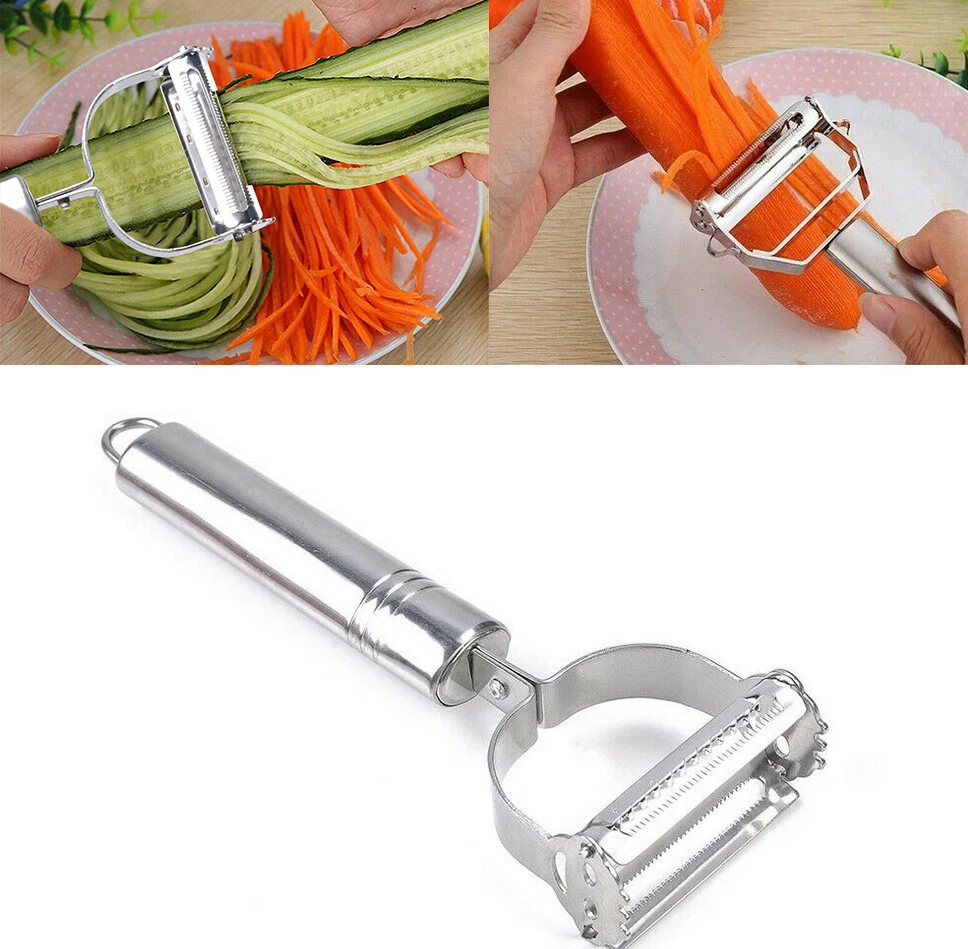 Fruit Potato Carrot Peeler Grater Julienne Vegetable Cutter Tool Stainless Steel
Opens in a new wind