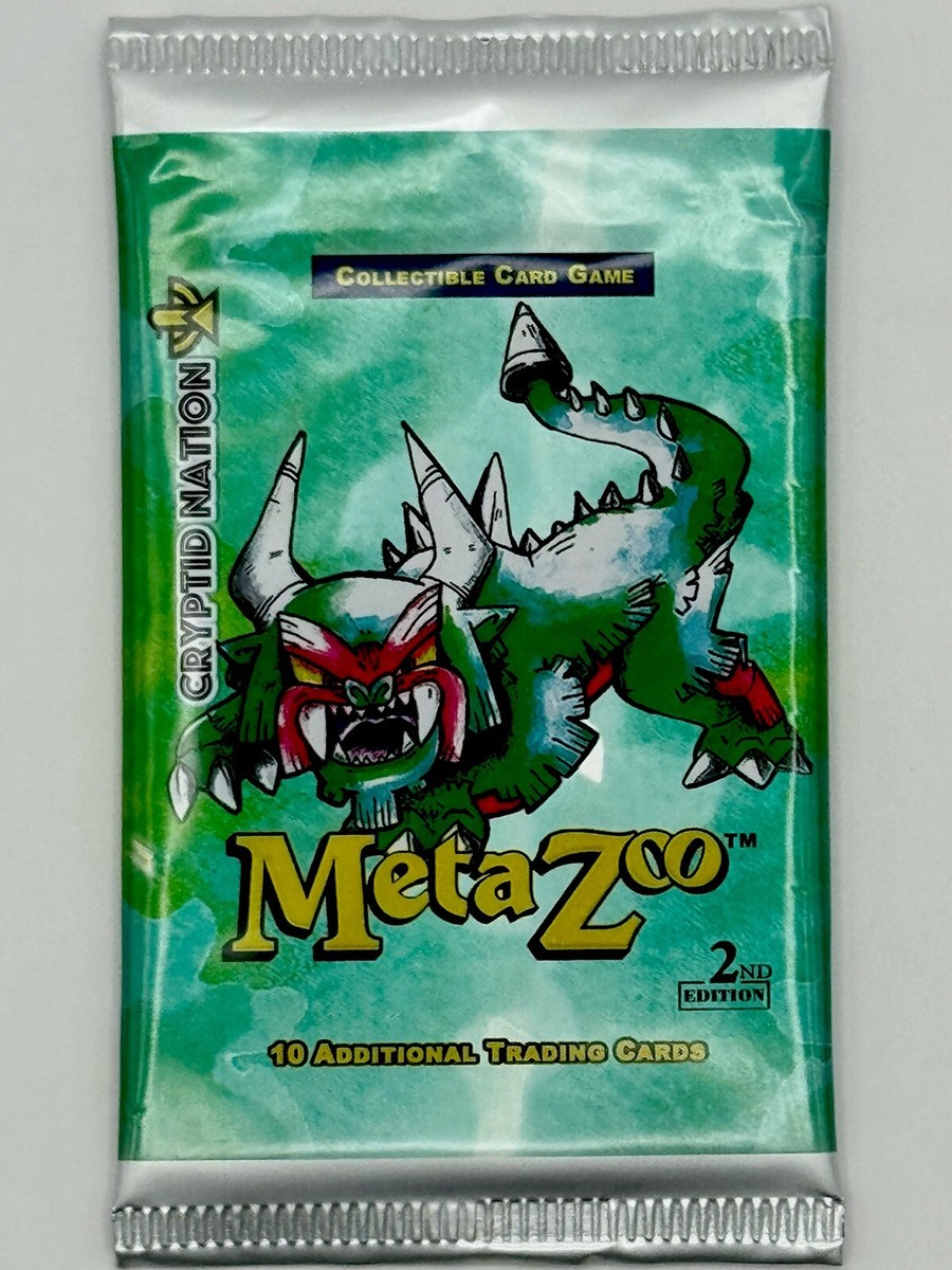 2021 META ZOO Cryptid Nation 2nd Edition 10 Card Hobby Pack | eBay