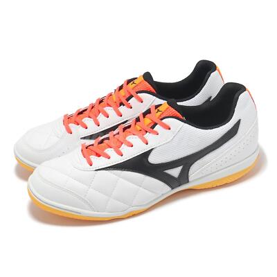 Mizuno MRL Sala Club IN White Black Gum Men Indoor Soccer Shoes Q1GA2516-20