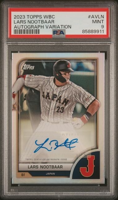 その他 Topps Lars Nootbaar Green WBC Auto LARS NOOTBAAR 2023 Topps World Baseball Classic AUTO