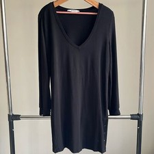 BB Dakota Long Sleeve Black Sweater Dress Size M