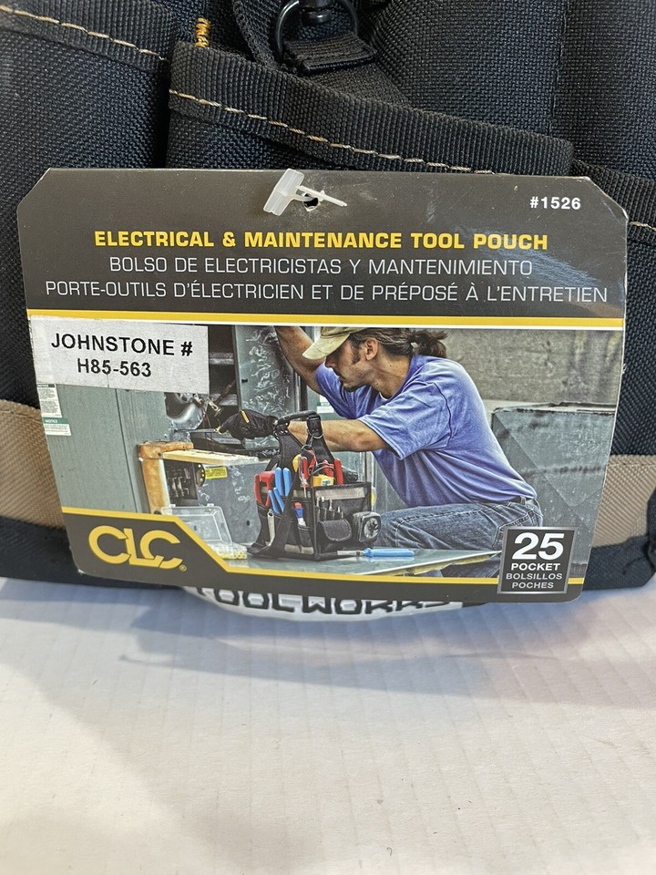 CLC Work Gear Toolworks 1526 25 Pocket Electrical Maintenance Tool
