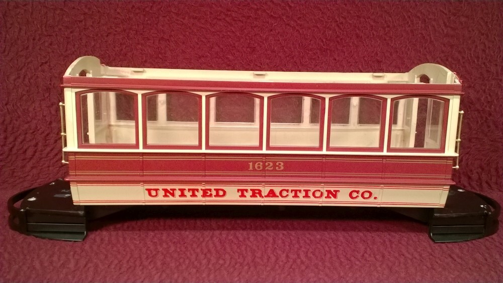 GGAUGE BACHMANN 1623 TROLLEY CAR BODY SHELL & CHASSIS eBay