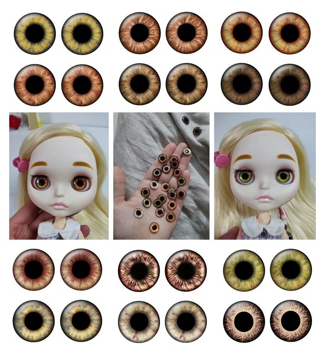 Brown Eye Chips for 12