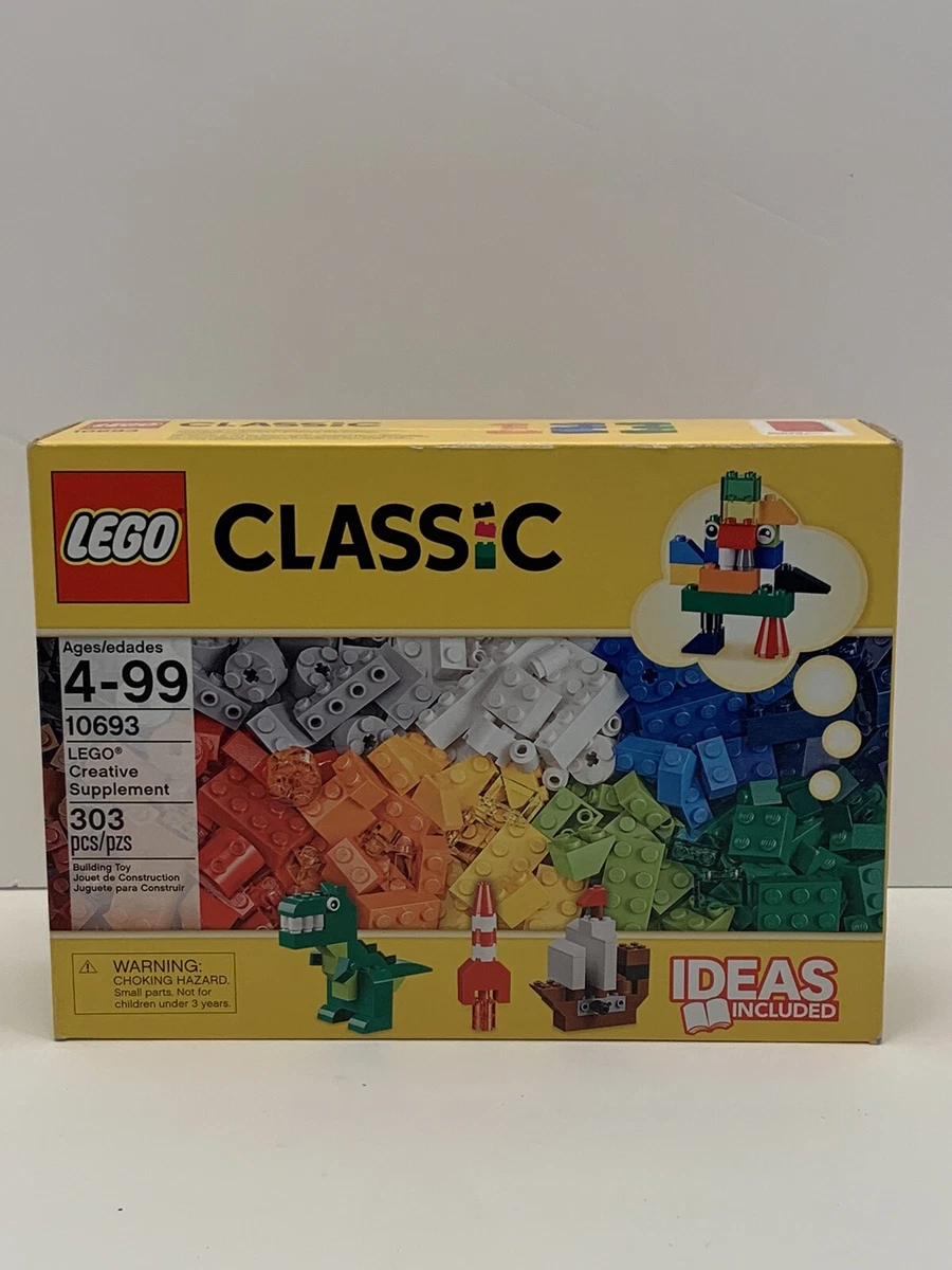 Håndbog fraktion lys pære New! Lego 303 Piece #10693 Classic | eBay