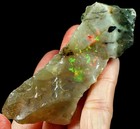 222Ct Ethiopian Welo Opal Play Of Color Facet Rough Specimen YOW1657 — photo 1