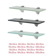 Wandregal Glasregal Glasboden Glasablage Badregal Glas Regal Klar Schwebendes
