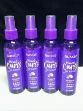 4 PACK--Aussie MIRACLE CURLS Curl Refresher Each 5.7oz Pump Maximum Hold