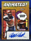 2026 Leaf Vivid JOHNNY BENCH Cincinnati Reds Orange Refractor Auto 2/5 Animated