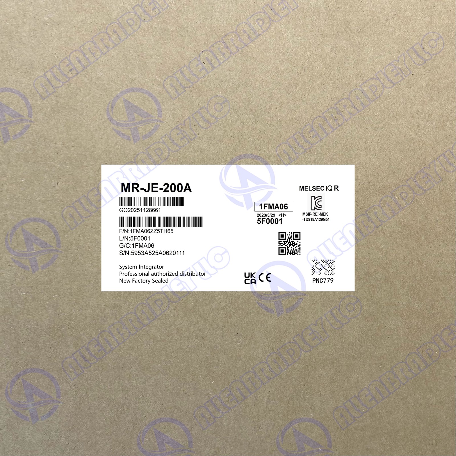 MR-JE-200A Servo Motor Mitsubishi UPS Express MRJE200A GQP0