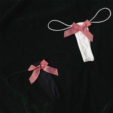 New 2022 Summer Women's Thong Underwear T-Back White/Black Comfortable